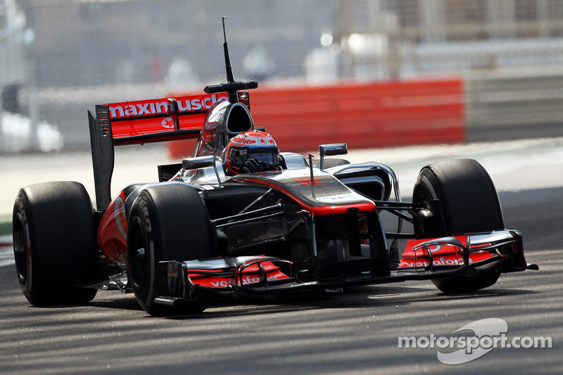 Magnussen, 2012 genç pilot testlerinde
