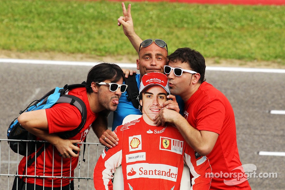 Fernando Alonso, Ferrari fans