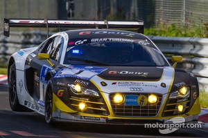 #1 Phoenix Racing Audi R8 LMS ultra (SP9): Mike Rockenfeller, Marcel Fässler, Frank Stippler, Markus Winkelhock