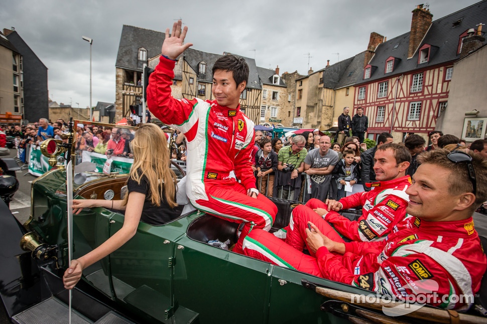 Olivier Beretta, Toni Vilander, Kamui Kobayashi