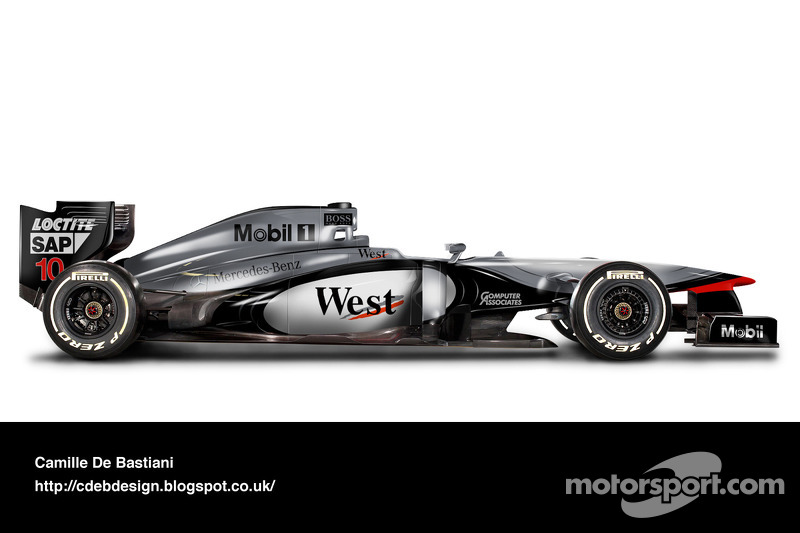 Formel-1-Auto im Retrodesign: McLaren 1997