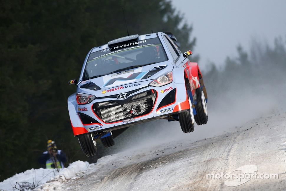 Thierry Neuville and Nicolas Gilsoul, Hyundai i20 WRC, Hyundai Motorsport