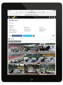 Presentación de la quinta generación de Motorsport.com