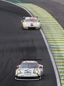 #91 Porsche Team Manthey Porsche 911 RSR: Richard Lietz, Jörg Bergmeister
