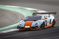 #69 Gulf Racing UK Lamborghini Gallardo LP560 GT3: Roald Goethe, Stuart Hall, Frédéric Fatien, Jamie Campbell-Walter