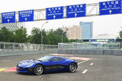 De volledig elektrische Rimac Automobili hypercar