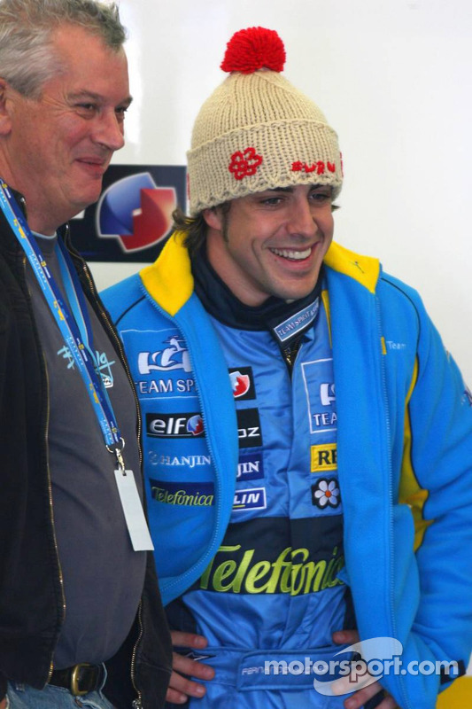 Pat Symonds and Fernando Alonso