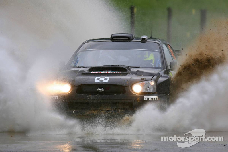 Rallye Neuseeland 2006: Valentino Rossi, Carlo Cassina, Subaru Impreza WRC