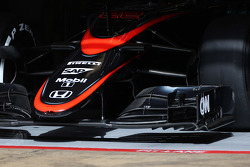 McLaren MP4-30 punta de la nariz