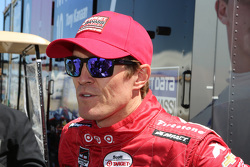 Scott Dixon, Chip Ganassi Racing habla con los medios de comunicación