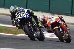 Valentino Rossi, Yamaha Factory Racing y Dani Pedrosa, Repsol Honda Team