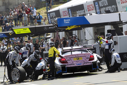 Boxenstopp für Lucas Auer, ART Grand Prix, Mercedes-AMG C63 DTM