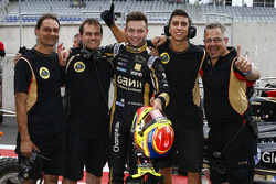 Ganador de la Pole Matthieu Vaxivière