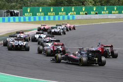 El inicio de la carrera