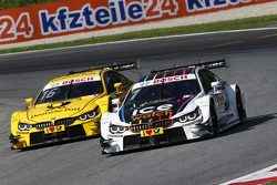 Timo Glock, BMW Team MTEK BMW M4 DTM and Marco Wittmann, BMW Team RMG BMW M4 DTM