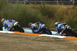 Enea Bastianini, Gresini Racing Team Moto3, Jorge Navarro, Estrella Galicia 0,0 e Romano Fenati, SKY