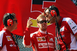 Sebastian Vettel, Ferrari sulla griglia di partenza