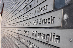 Il muro delle leggende del Nürburgring