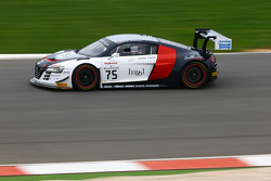#75 ISR Audi R8 LMS ultra: Marco Bonanomi, Filip Salaquarda