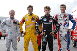 Felix Rosenqvist, Prema Powerteam Dallara F312 - Mercedes-Benz, Antonio Giovinazzi, Jagonya Ayam wit