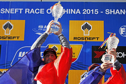 Il vincitore della gara: Jose Maria Lopez, Citroën C-Elysée WTCC, Citroën World Touring Car team