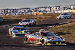 Clearwater车队1号法拉利458 Italia GT3:Alessandro Pier Guidi,Weng Sun Mok
