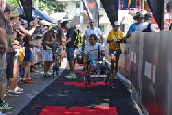 Alex Zanardi beim Ironman auf Hawaii
