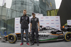 Nico Hulkenberg y Sergio Pérez, Shara Force India