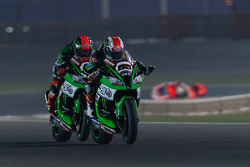 Jonathan Rea, Kawasaki e Tom Sykes, Kawasaki