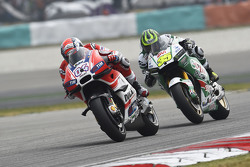 Andrea Dovizioso, Ducati Team and Cal Crutchlow, Team LCR Honda