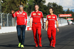 Maurizio Arrivabene, Team Principal Ferrari e James Allison, Direttore tecnico veicolista Ferrari, c