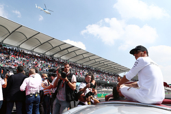 Lewis Hamilton, Mercedes AMG F1, bei der Fahrerparade