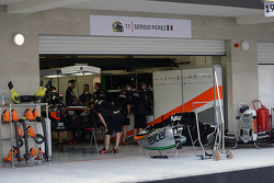 Garaje de Sergio Pérez, Sahara Force India F1
