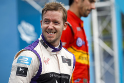 Podio: al secondo posto Sam Bird, DS Virgin Racing Formula E Team