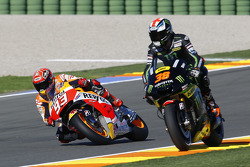Bradley Smith, Tech 3 Yamaha; Marc Marquez, Repsol Honda Team