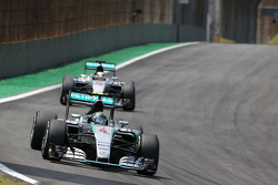 Nico Rosberg, Mercedes AMG F1 Team en Lewis Hamilton, Mercedes AMG F1 Team