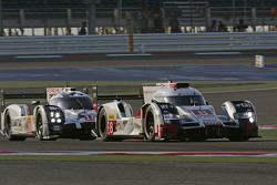 #8 奥迪乔斯特车队 奥迪R18 e-tron quattro:卢卡斯·迪格拉西、罗伊克·杜瓦尔、奥利弗·贾维斯