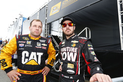 Ryan Newman, Richard Childress Racing Chevrolet; Martin Truex Jr., Furniture Row Racing Chevrolet