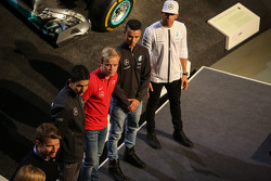 Esteban Ocon, Felix Rosenqvist, Pascal Wehrlein, Lewis Hamilton, Mercedes AMG F1,Sebastian Asch, Luc