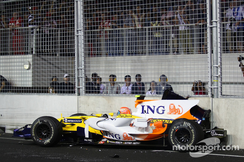 Nelson Piquet Jr.: Grand Prix von Singapur 2008 in Singapur