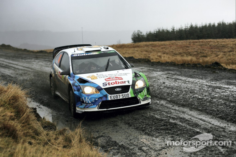 Rallye Großbritannien 2008: Valentino Rossi, Carlo Cassina, Ford Focus RS WRC