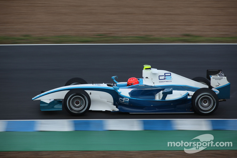 Міхаель Шумахер тестує болід GP2