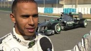 2013 Mercedes AMG Petronas W04 Car Launch - Lewis Hamilton 2013 Mercedes AMG Petronas W04 Car Launch - Lewis Hamilton