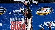 Victory Lane: James Buescher wins at Michigan Victory Lane: James Buescher wins at Michigan