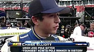 Chase Elliott becomes the youngest pole winner! | Bristol (2013) Chase Elliott becomes the youngest pole winner! | Bristol (2013)
