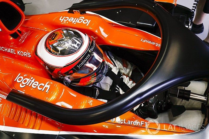 Stoffel Vandoorne, McLaren con el Halo