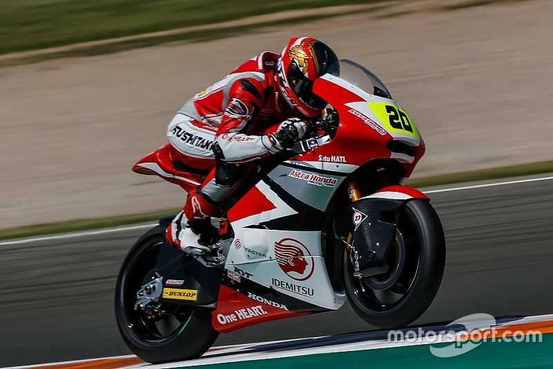 CEV Moto2 Valencia: Dimas Ekky tiga besar klasemen