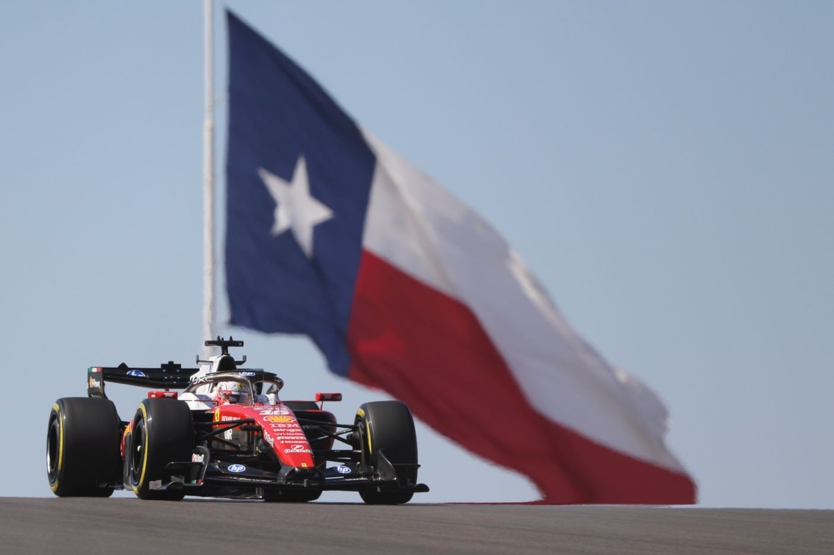 Leclerc marca el ritmo del viernes de F1 en Austin; Alonso y Sainz, muy lejos