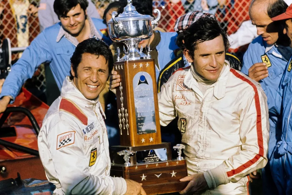 Mario Andretti y Jacky Ickx