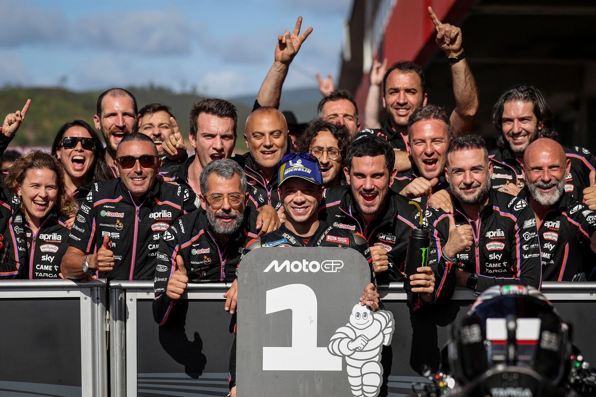 MotoGP Portuguese GP: Marco Bezzecchi grabs pole position